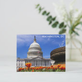 Carte Postale Capitol américain de Washington DC (Debout devant)