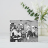 Carte Postale Capitol Barber Shop, 1938 (Debout devant)