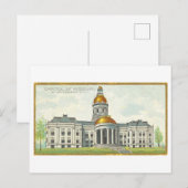 Carte Postale Capitol Building à Jefferson City, Missouri (Devant / Derrière)