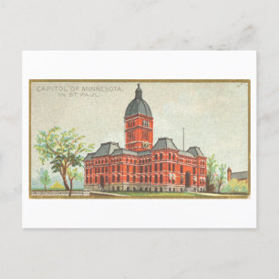 Carte Postale Capitol Building à St. Paul, Minnesota, Vintage