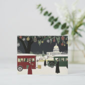 Carte Postale Capitol Building Art déco de Washington DC (Debout devant)