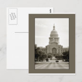 Carte Postale Capitol Building, Austin, TX (Devant / Derrière)