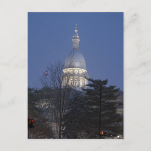 Carte Postale Capitol Building Lansing Michigan
