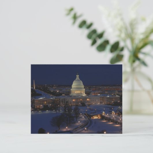 Carte Postale Capitol Building, Washington, DC (Debout devant)