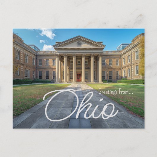 Carte Postale Capitol Charm : Ohio Statehouse (Devant)