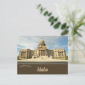 Carte Postale Capitol de l'État de l'Idaho à Boise Idaho (Debout devant)