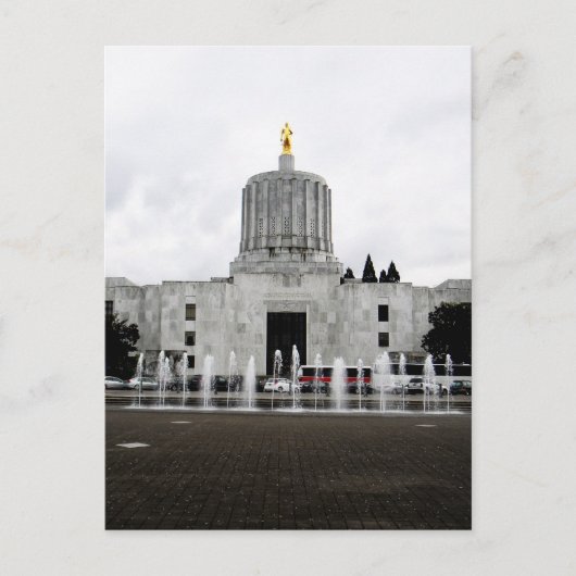 Carte Postale Capitol de l'Oregon (Devant)