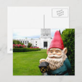 Carte Postale Capitol Lawn Gnome (Devant / Derrière)