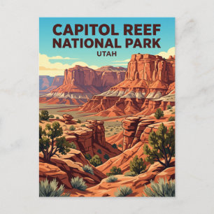 Carte Postale Capitol Reef National Park Utah