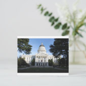 Carte Postale Capitole de l'État CA (Debout devant)