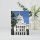 Carte Postale Capitole de l'État de Californie - Sacramento (Debout devant)