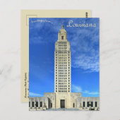 Carte Postale Capitole de l'État de Louisiane Baton Rouge Louisi (Devant / Derrière)