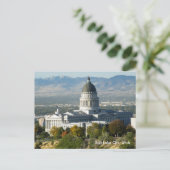 Carte Postale Capitole de l'État de l'Utah (Debout devant)
