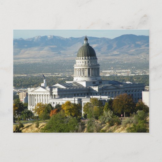 Carte Postale Capitole de l'État de l'Utah (Devant)