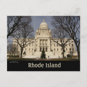 Carte Postale Capitole de l'État de Rhode Island Providence Rhod