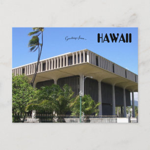 Carte Postale Capitole de l'État d'Hawaii