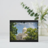 Carte Postale Capitole de l'État du Missouri (Debout devant)