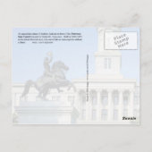 Carte Postale Capitole de l'état du Tennessee à Nashville (Dos)