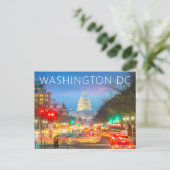 Carte Postale Capitole de Washington DC (Debout devant)