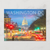 Carte Postale Capitole de Washington DC (Devant)