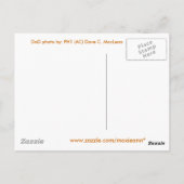 Carte Postale Capitole des États-Unis en tenue hivernale (Dos)