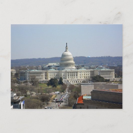 Carte Postale Capitole des États-Unis Washington DC 001 (Devant)