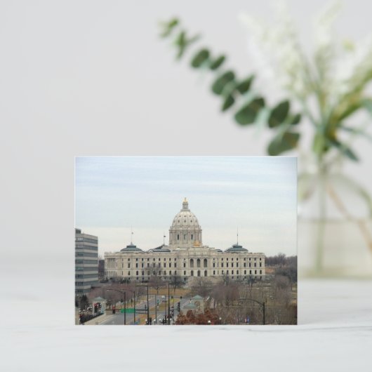 Carte Postale Capitole d'État (Debout devant)