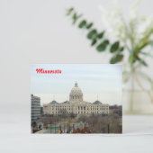 Carte Postale Capitole d'État (Debout devant)