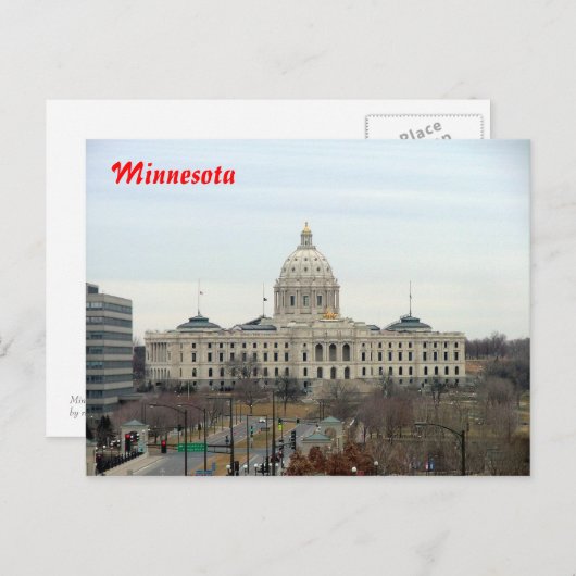 Carte Postale Capitole d'État (Devant / Derrière)