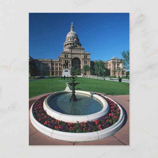 Carte Postale 'Capitole d'Etat du Texas, Austin' (Devant)