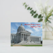 Carte Postale Capitole du Missouri (Debout devant)