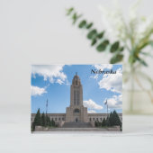 Carte Postale Capitole du Nebraska (Debout devant)