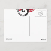 carte postale capoeira arts martiaux (Dos)