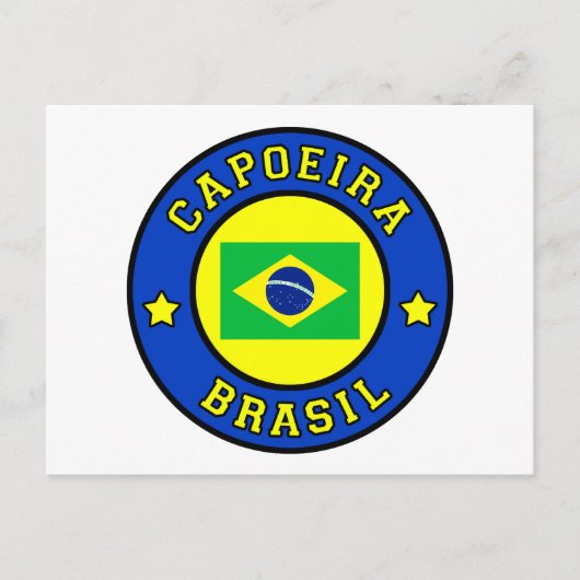 Carte Postale Capoeira Brasil (Devant)