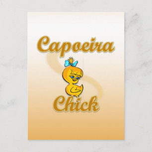 Carte Postale Capoeira Chick