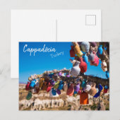 Carte Postale Cappadoce, Turquie : Pigeon Valley (Devant / Derrière)