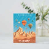 Carte Postale Cappadoce Turquie Voyage (Debout devant)