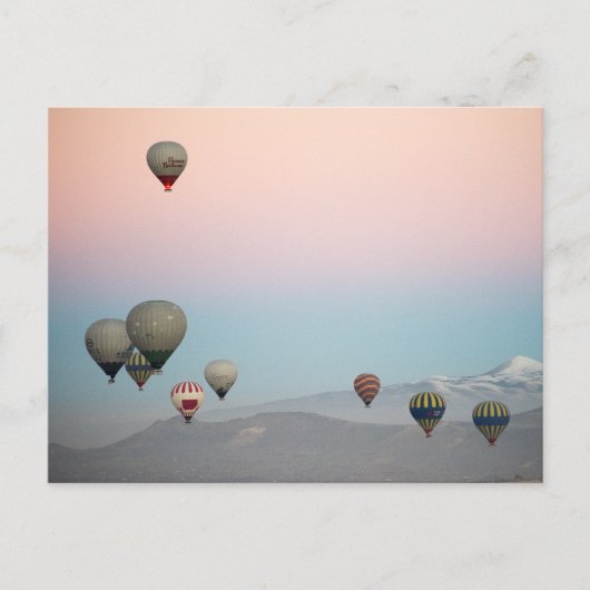 Carte Postale Cappadoce. Vol de ballon (Devant)