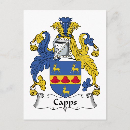 Carte Postale Capps famille (Devant)