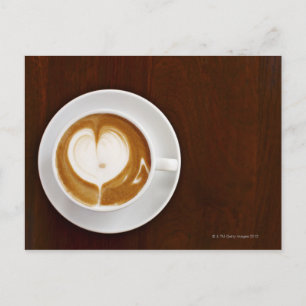 Carte Postale Cappuccino avec amour