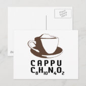 Carte Postale Cappuccino chimique (Devant / Derrière)