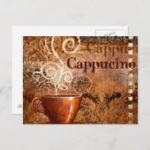 Carte Postale Cappucino (Devant / Derrière)