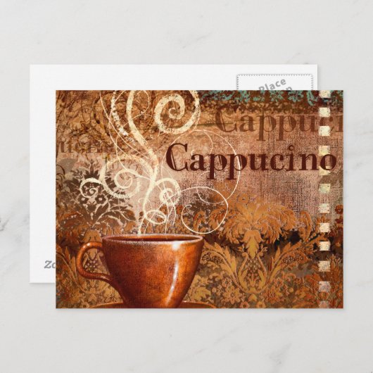Carte Postale Cappucino (Devant / Derrière)