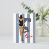 CARTE POSTALE CAPRI (Debout devant)