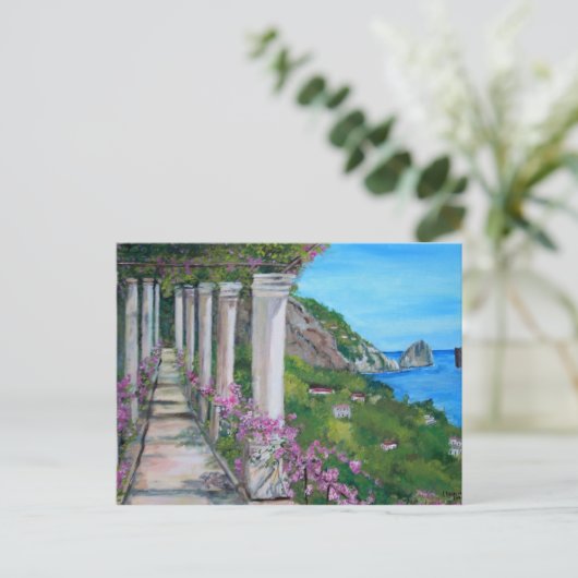 Carte postale Capri (Debout devant)