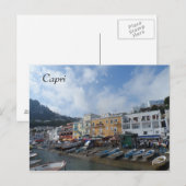 Carte Postale Capri, Italie (Devant / Derrière)