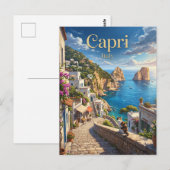 Carte Postale Capri Italie (Devant / Derrière)