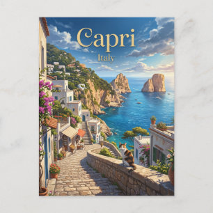Carte Postale Capri Italie