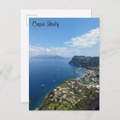 Carte postale Capri Italie (Devant / Derrière)