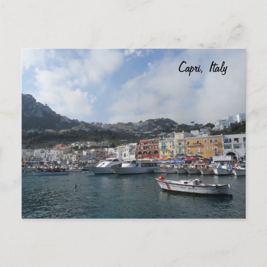 Carte Postale Capri, Italie (Devant)